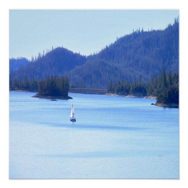 Pôster Velejando para as montanhas... (Frente)