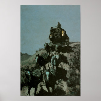 Pôster Velha atração das planícies por Remington Impressã