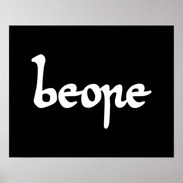 Poster Velha Cerveja Inglesa (Frente)