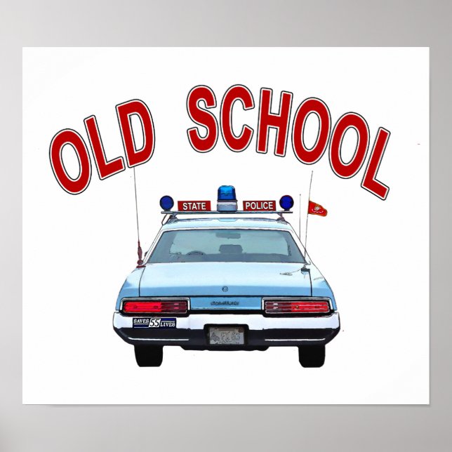 Poster Velha Escola (Frente)