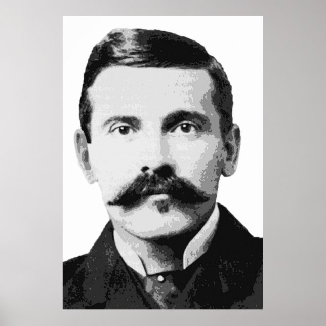 POSTER VELHA LEGENDA OCIDENTAL DOC HOLLIDAY (Frente)