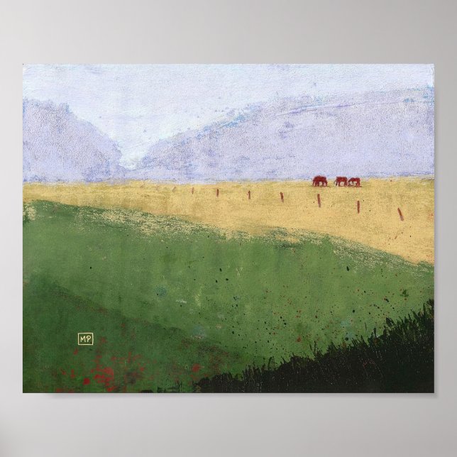 Poster Velha Linha de Cerca (Frente)