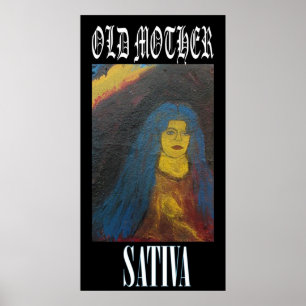 PÔSTER VELHA MÃE SATIVA