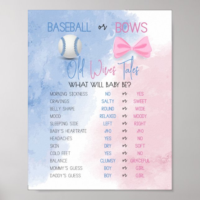 Poster Velho Esposas Tales gênero revela sinal (Frente)