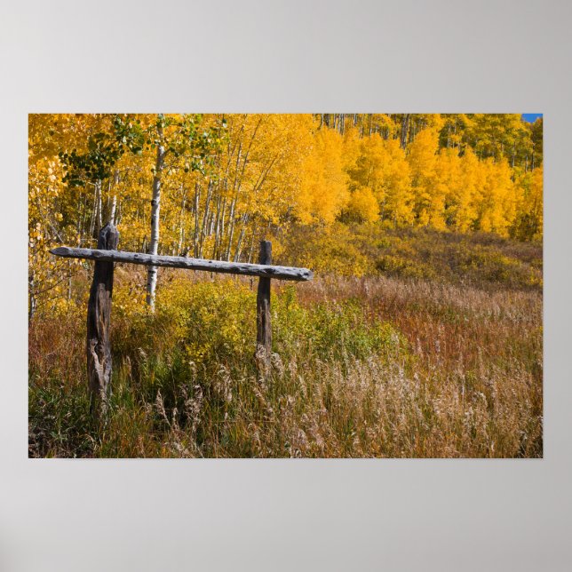 Pôster Velho esqui em Grand Mesa (Frente)