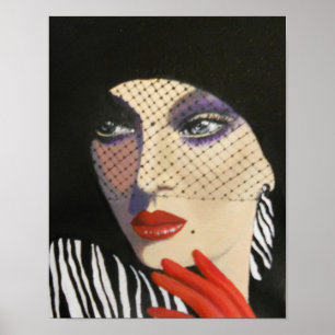 Poster Velho Hollywood Beauty