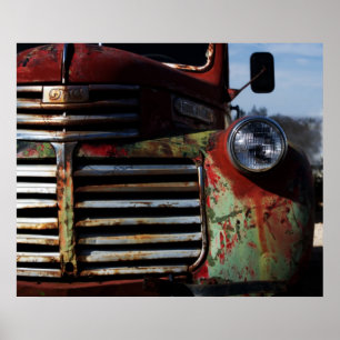 Pôster Velho Truck Grill