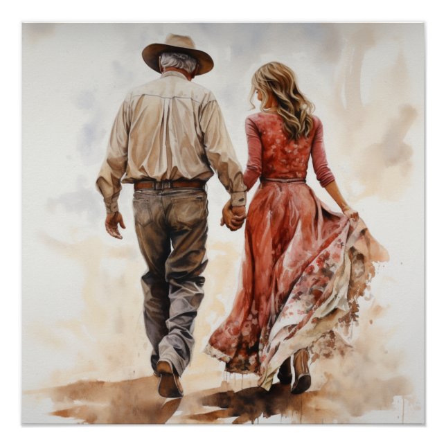 Pôster Velhos Cowboys, Novas Histórias: Legado do Ocident (Frente)