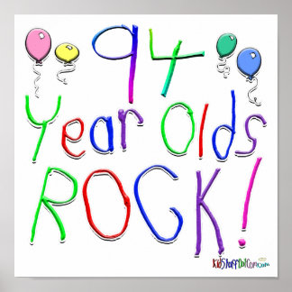 Pôster velhos de 94 anos atacam!