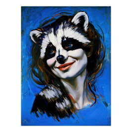 Pôster "Velka Teyani" Whispering Raccoon Trickster