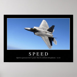 Poster Velocidade: Citações inspiradas 2
