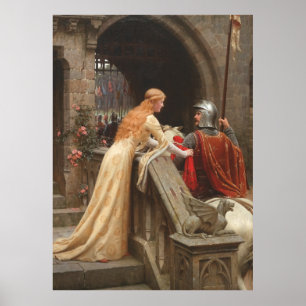 Poster Velocidade do deus por Edmund Blair Leighton, C.