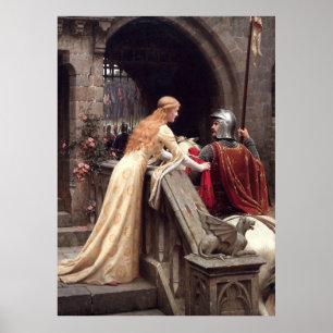 Poster Velocidade do deus por Edmund Leighton
