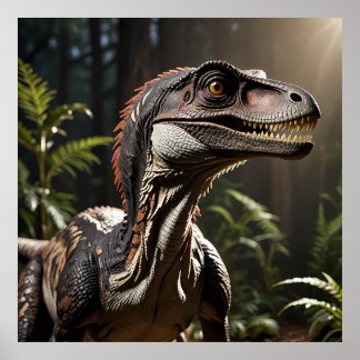 Poster Velociraptor
