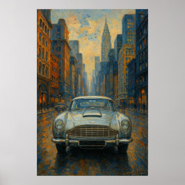 Poster Velocity Reverie Car