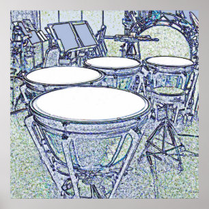 Poster Vem aqui a banda - Timpani