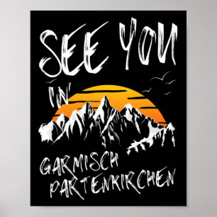Poster Vemo-Nos Em Garmisch Partenkirchen Alemanha Férias