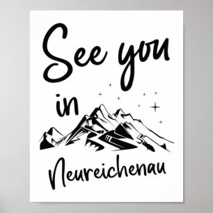 Poster Vemo-Nos Em Neureichenau, Alemanha, Vacinação