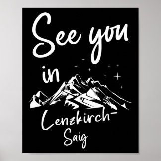 Poster Vemo-Nos No Esqui De Férias Na Alemanha, Lenzkirch