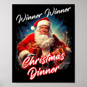 Poster Vencedor do Janto de Natal - Presidente Trump S