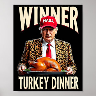 Poster Vencedor Turquia Janta engraçada trump