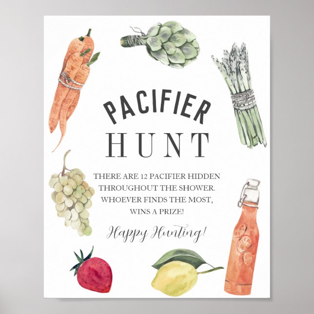 Poster Vencedores De Bebês Cultivados Localmente Comercia (Frente)