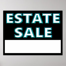 Poster Venda de bens imóveis