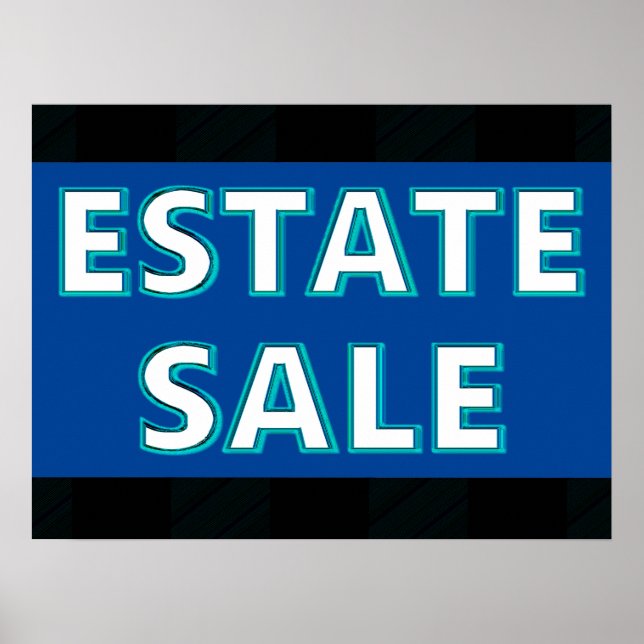 Poster Venda de bens imóveis (Frente)