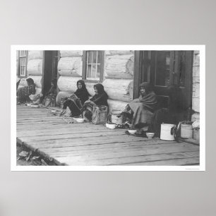 Poster Venda de Berries no Alasca 1905