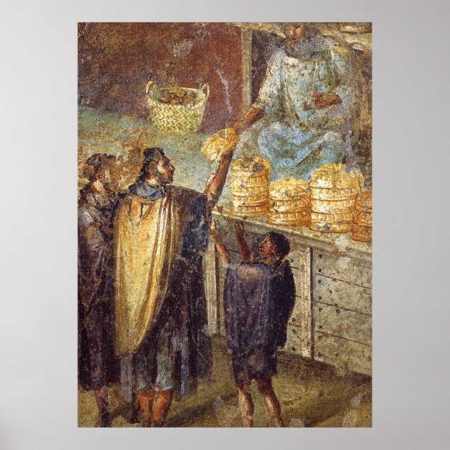 Pôster Venda de pão (Frente)