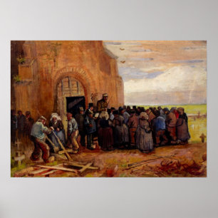 Pôster Venda de Sucata de Construção por Vincent van Gogh