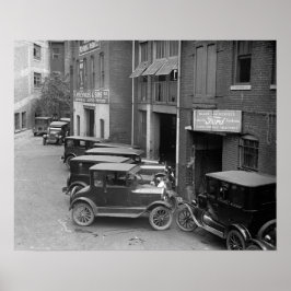 Poster Vendas e Serviços Automotivos, 1926. Foto Antiga