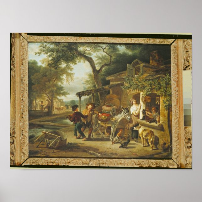 Pôster Vendedor de Cereja (Frente)