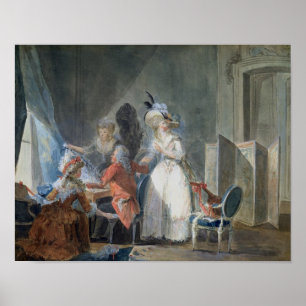 Pôster Vendedor de Moda