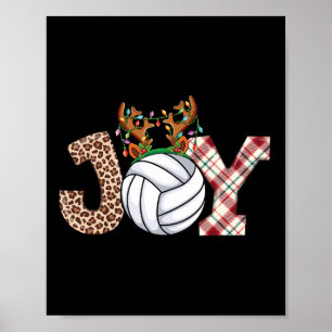Poster Vendedores de voleibol Meninas Crianças Natal Nata
