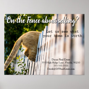 Poster vendendo venda de marketing imobiliário de referên