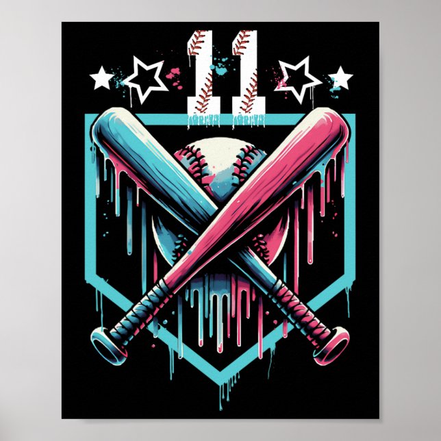 Poster Vender 11 de Aniversário Número 11 Jovens 11 Ye (Frente)