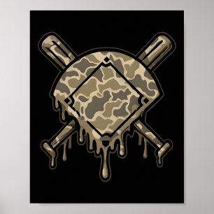 Poster Vender Camo Vender Diamantes Boas Jogo Esporte