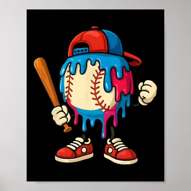 Poster Vender Rapazes Drives Sorvete Drill Jovens Jogo Jo (Frente)