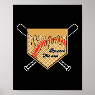 Poster Vender suavemente, garotos de gotejamento de sorve