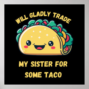Poster Venderia Minha Irmã por Tacos