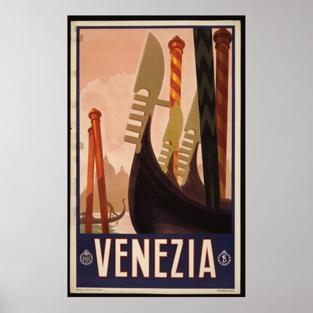 Poster Veneza (Frente)