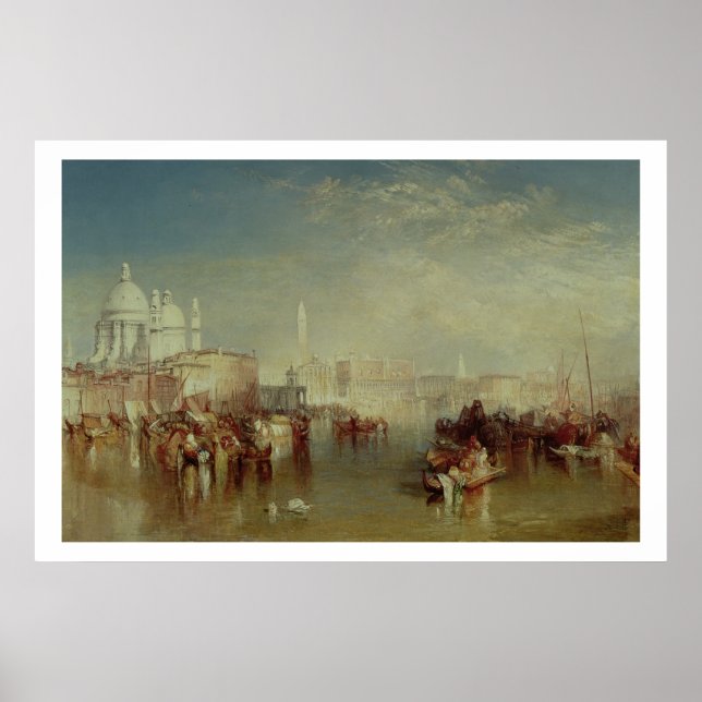 Pôster Veneza, 1840 (Frente)