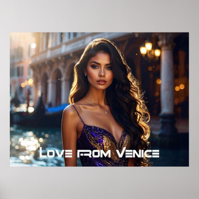 POSTER VENEZA - AMOR DE VENEZA (Frente)