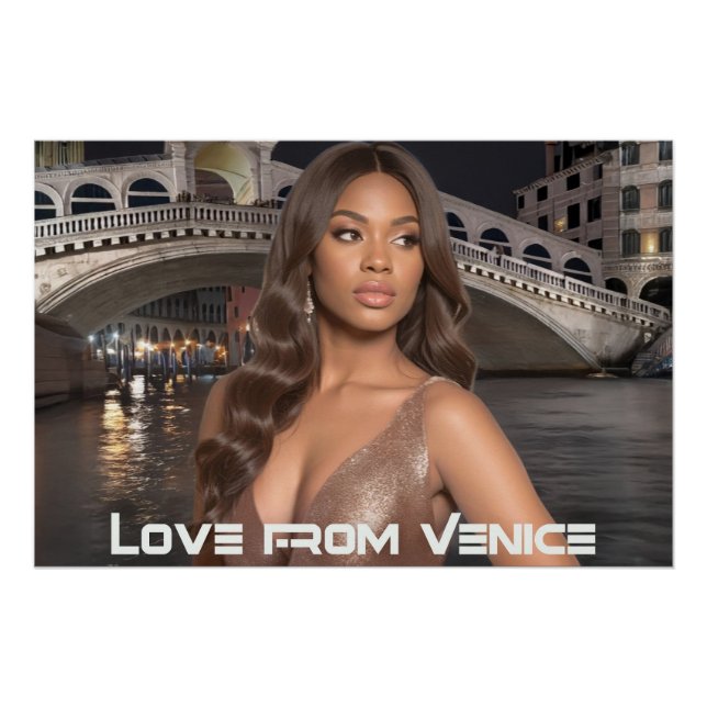 PÔSTER VENEZA - AMOR DE VENEZA (Frente)