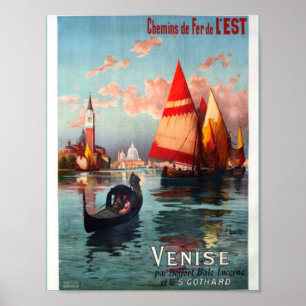 Poster Veneza bonita Italia