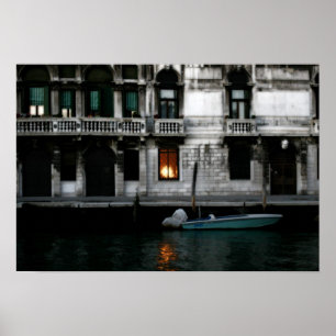 Poster Veneza na noite