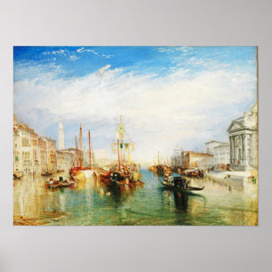 Poster Veneza, Pórtico da Madonna por J. M. W. Turner Pos