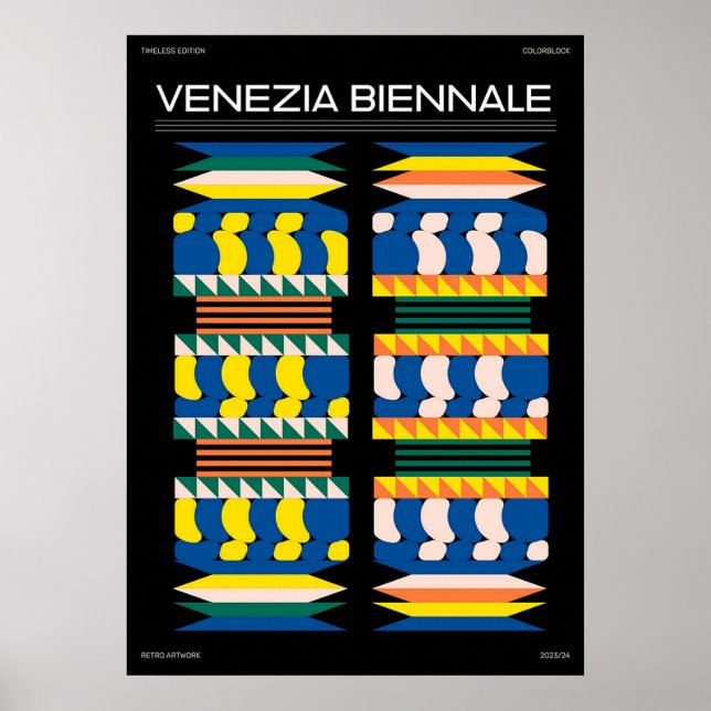 Poster Venezia Biennale - Bauhaus (Frente)