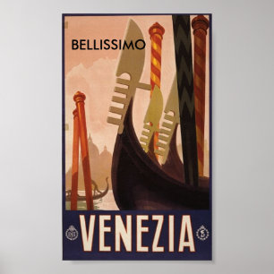 Poster Venezia Italia, BELLISSIMO